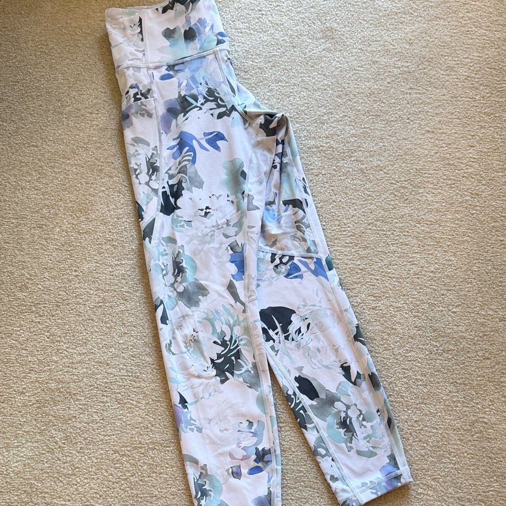 Athleta Floral Leggings